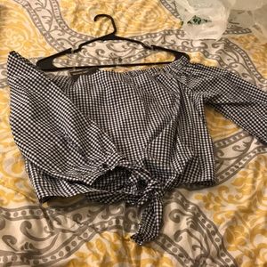 Off the shoulder blouse